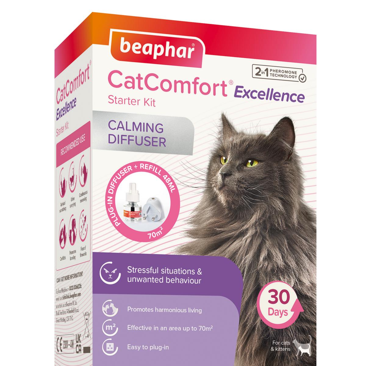 Beaphar CatComfort Cat Calming Diffuser Starter Kit