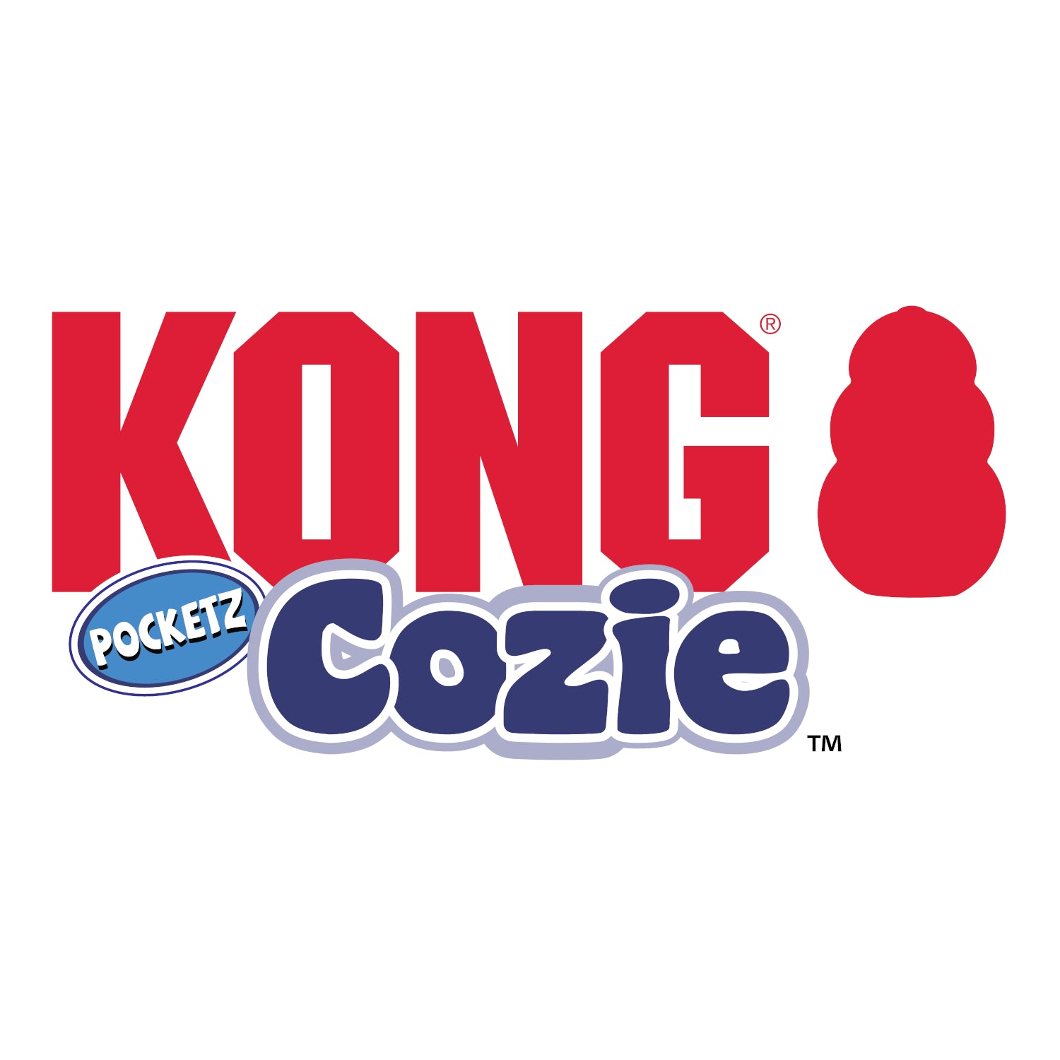 KONG Cozie Pocketz Fox