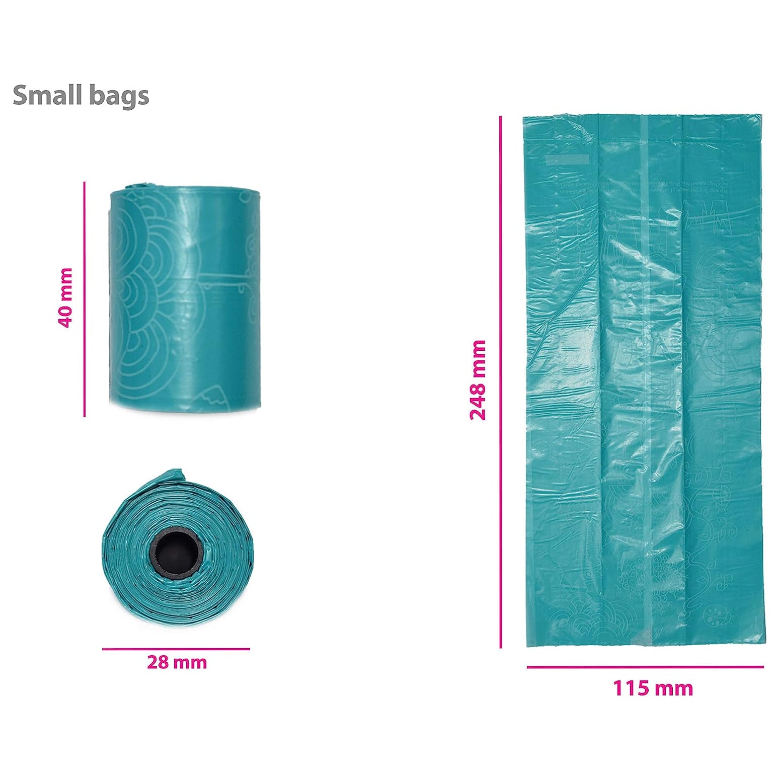 KONG HandiPOD Mini Pick Up Bag Refills 40 Bags