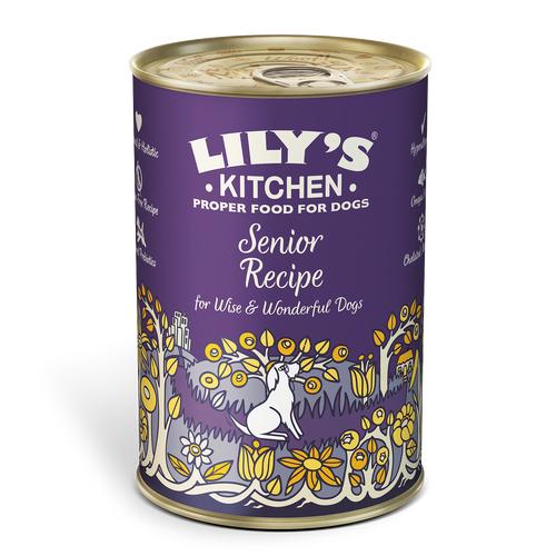 Lily's Kitchen Senior Recipe for Older Dogs Canned Food 400g