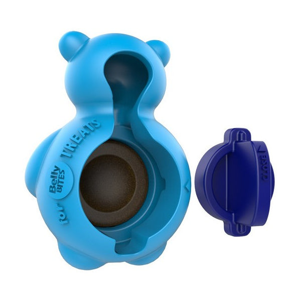 Gigwi Belly Bites Bear Toy Small with Stuffable Treats