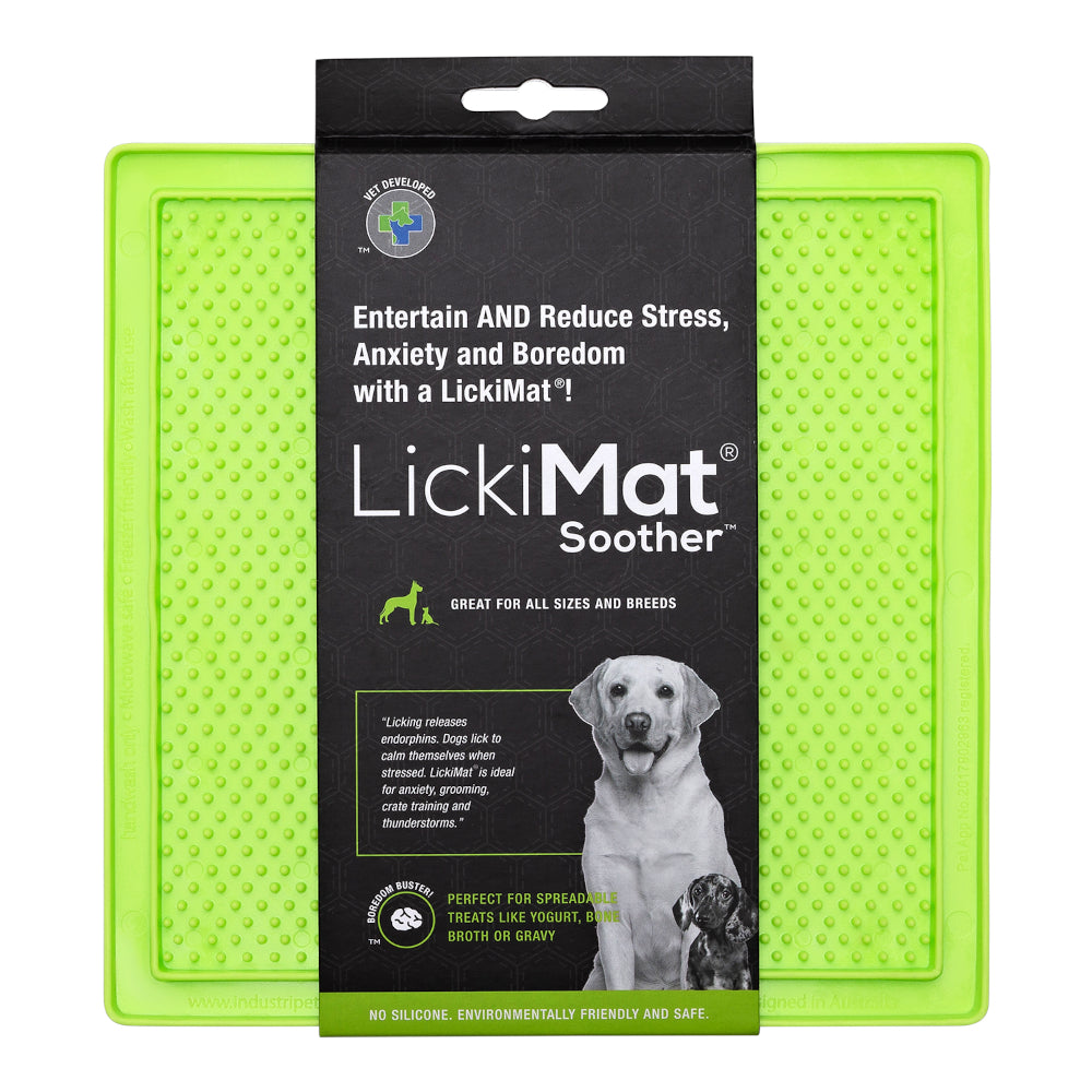 LickiMat Dog Lick Mats Slow Feeders Classic Soother 10 Colours