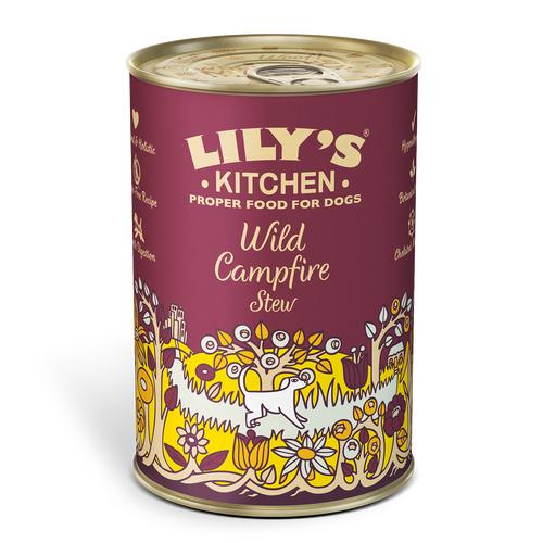 Lily's Kitchen Wild Campfire Stew for Dogs Canned Dog Food 400g