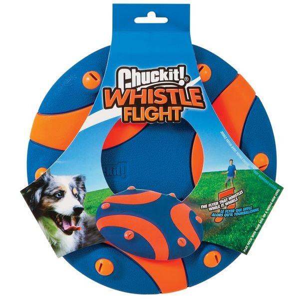 Chuckit Whistle Flight Fetch Frisbee