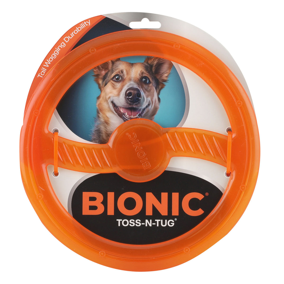 BIONIC Toss-N-Tug Ring Dog Toy