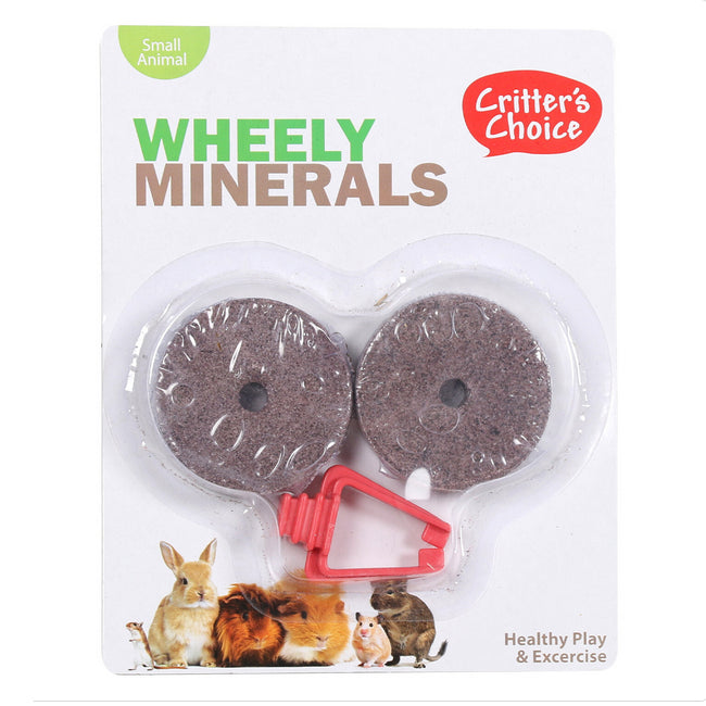 Critter's Choice Small Animal Wheely Minerals Pack of 2