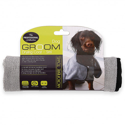 Happy Pet Groom Microfibre Drying Coat 3 Sizes