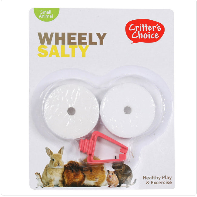 Critter's Choice Small Animal Wheely Salt Pack of 2