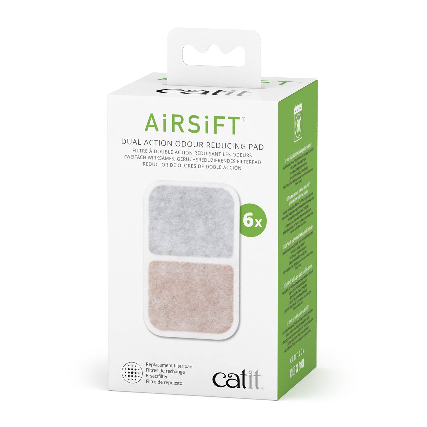 Catit AiRSiFT Dual Action Replacement Pads