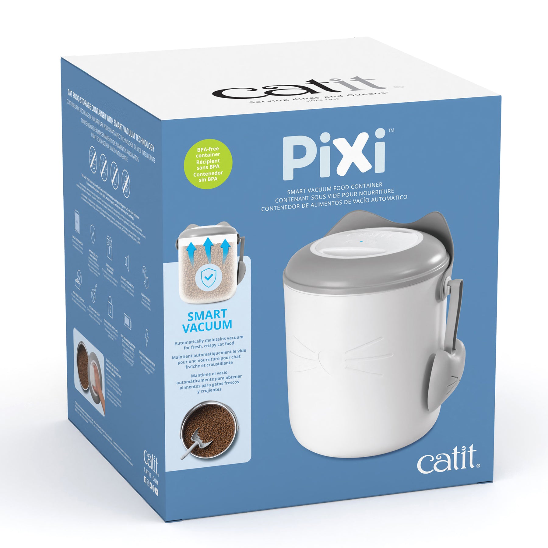 Catit Pixi Smart Auto Vacuum Food Container 9.3L