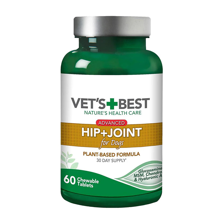 Vets Best Advanced Hip & Joint Tablets for Dogs (60 Tabs)
