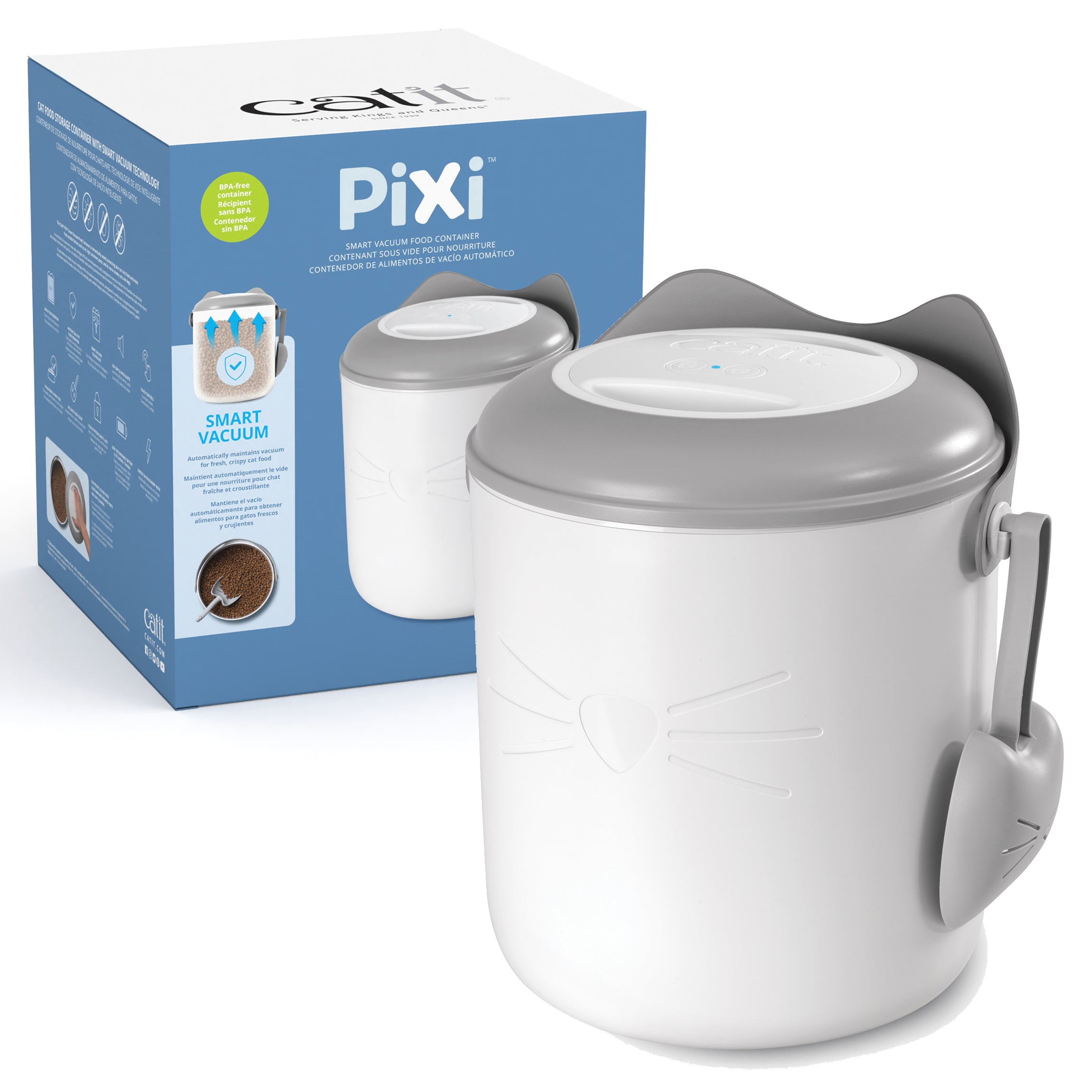 Catit Pixi Smart Auto Vacuum Food Container 9.3L