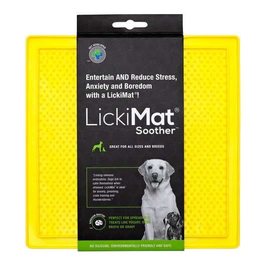 LickiMat Dog Lick Mats Slow Feeders Classic Soother 10 Colours