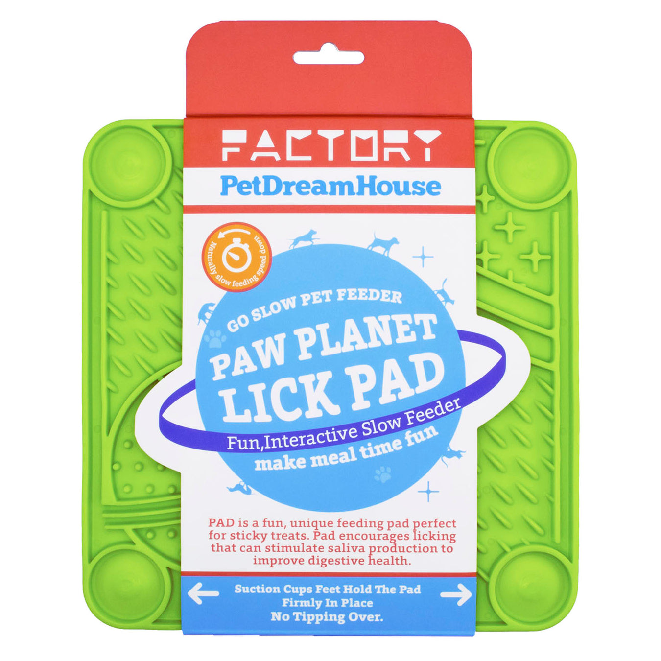 The PAW Planet Lick Mat 3 Colours