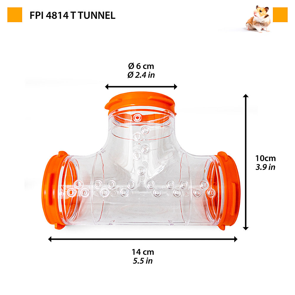 Ferplast Hamster Cage Accessories Tube T Tunnel FPI 4814