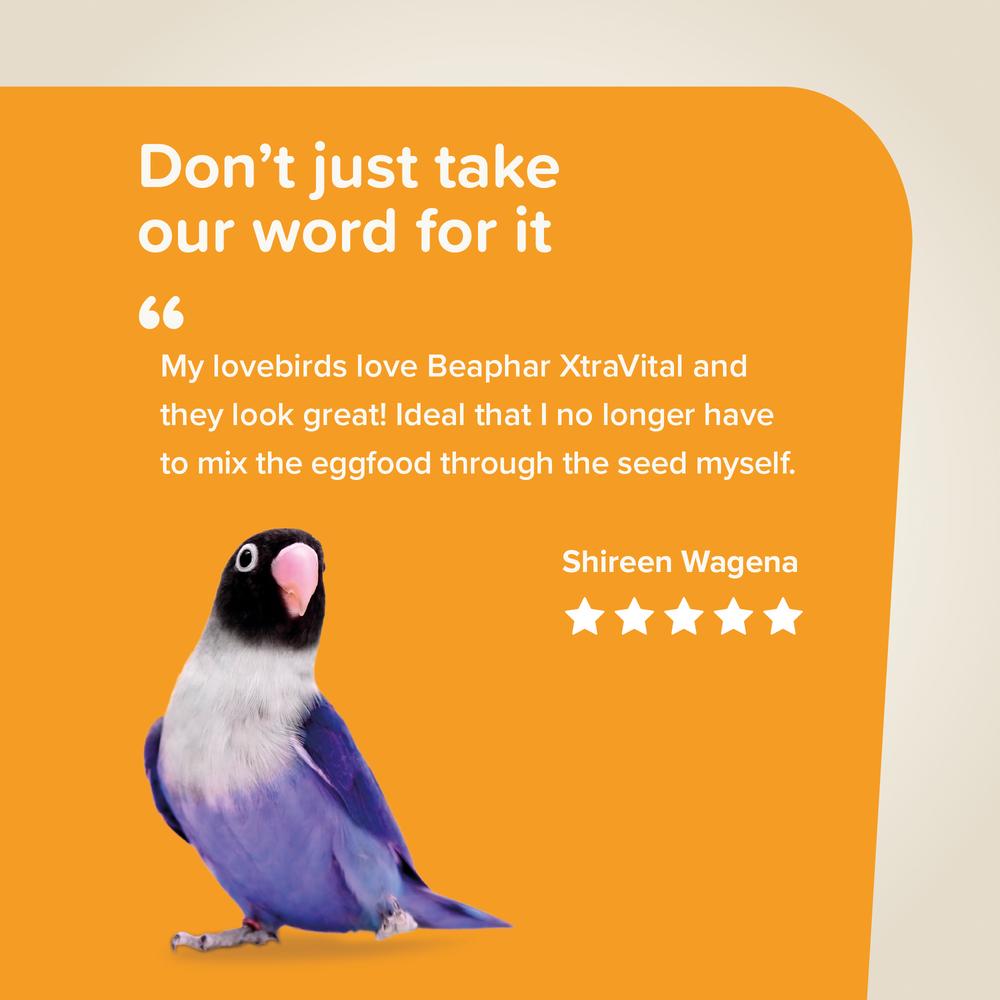 Beaphar XtraVital Parrot Complete Bird Food 2 Sizes