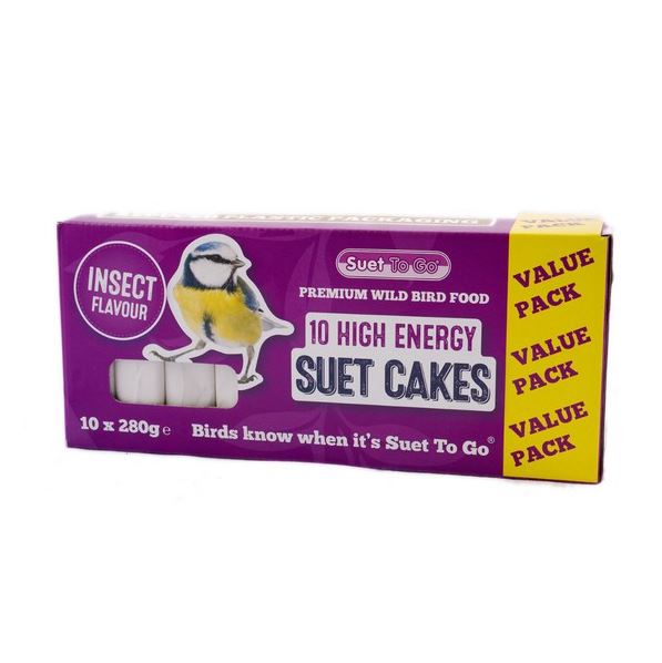 Suet to Go Block Insect Value Box 10x280g