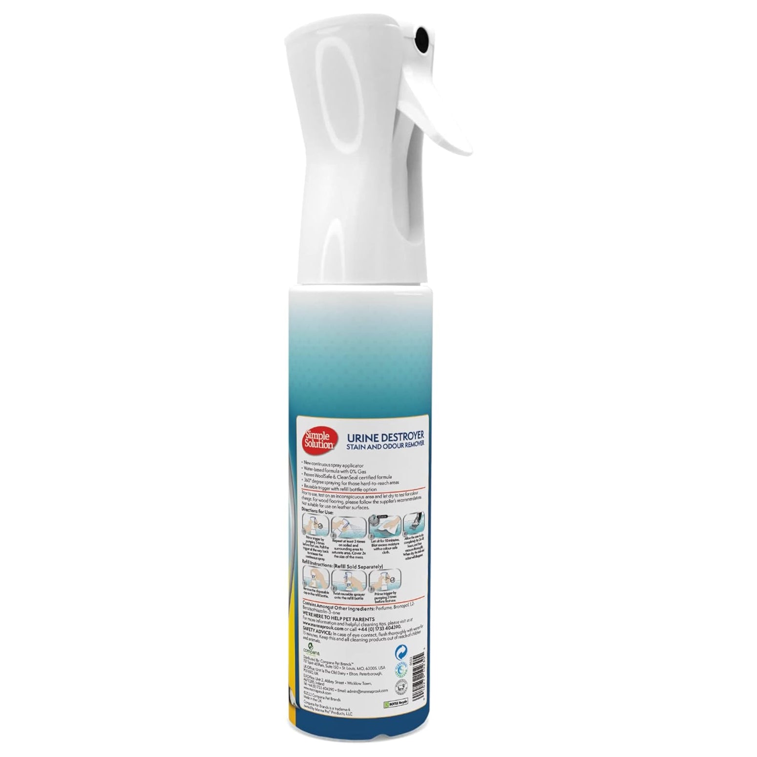 Simple Solution Flairosol Urine Destroyer Spray 400ml