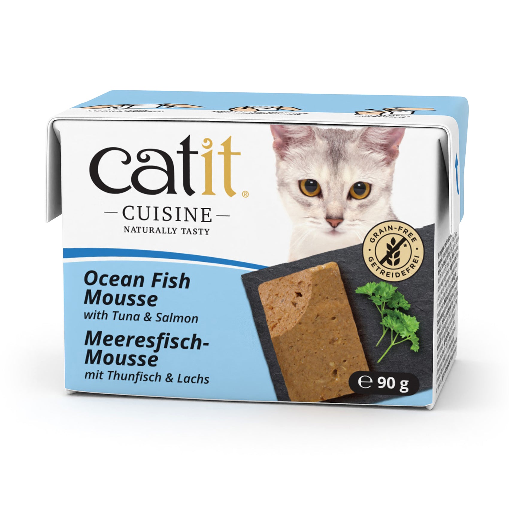 Catit Cuisine Cat Wet Food Ocean Fish Mousse 90g