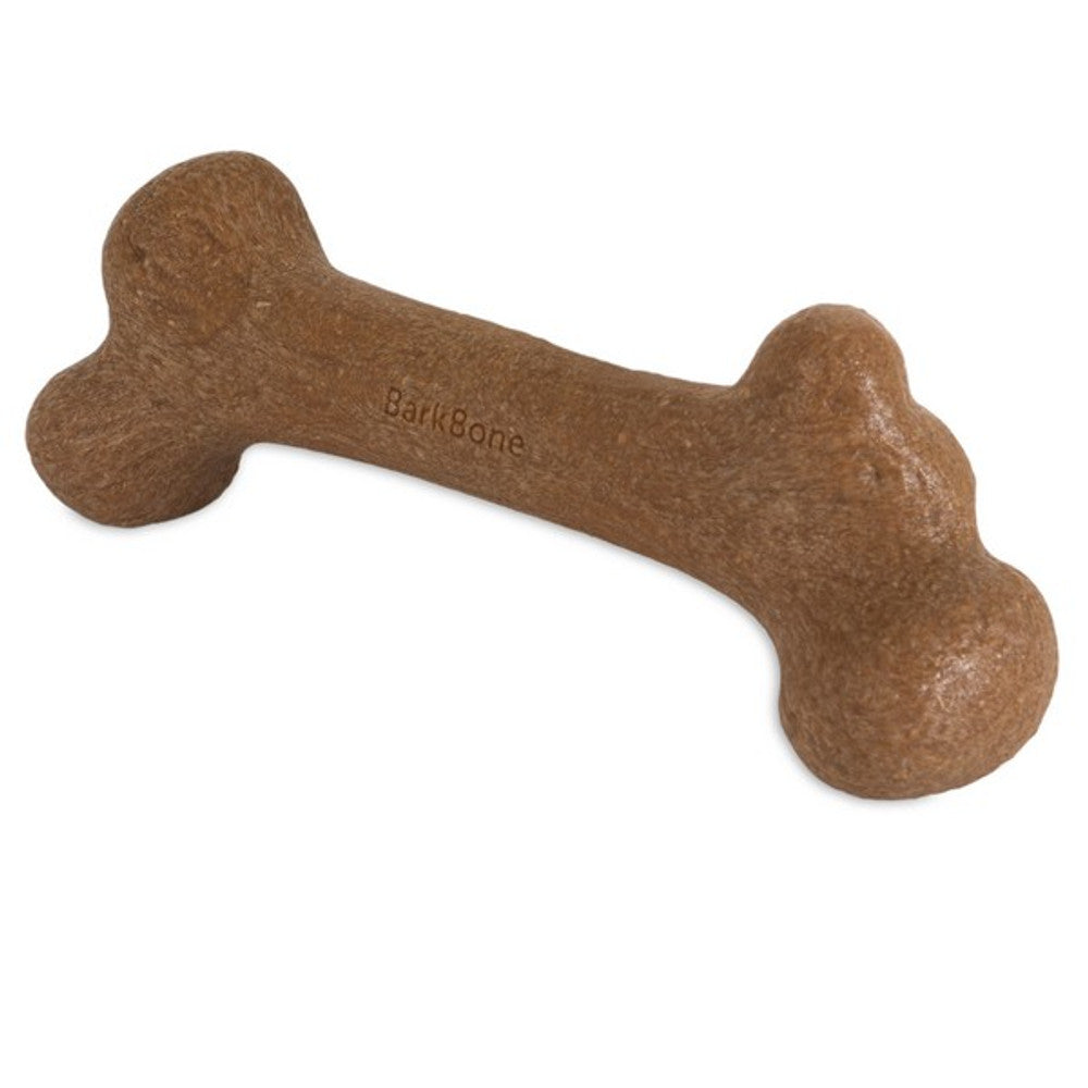 Pet Qwerks Dinosaur BarkBones Peanut Butter Nylon Tough Dog Toys 3 Sizes