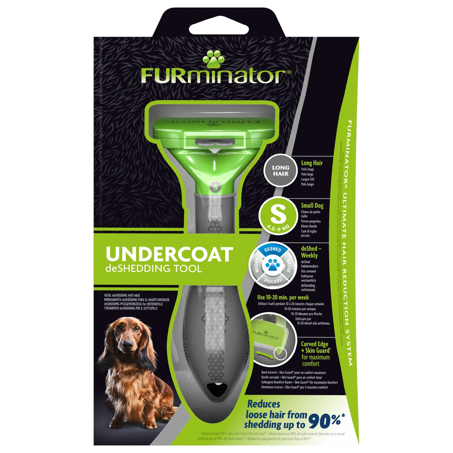 FURminator Undercoat deShedding Tools for Small Dogs