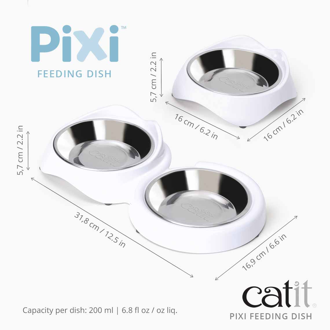 Catit Pixi Feeding Dishes