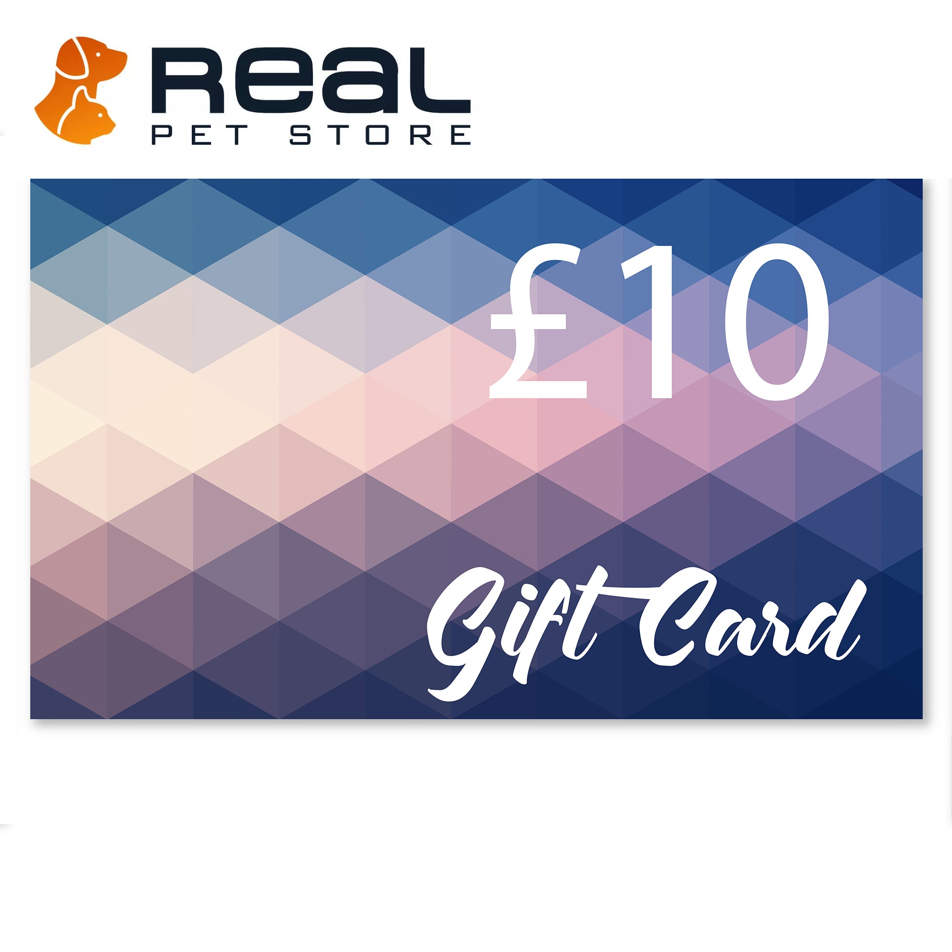 Real Pet Store Gift Card £10 - Real Pets