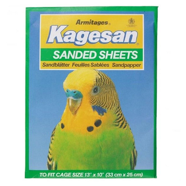 Kagesan Sand Sheets Sandpaper Green 18 Sheets 33x25cm
