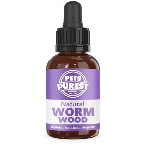 Pets Purest 100% Natural Wormwood Formula Intestinal Hygiene 50ml