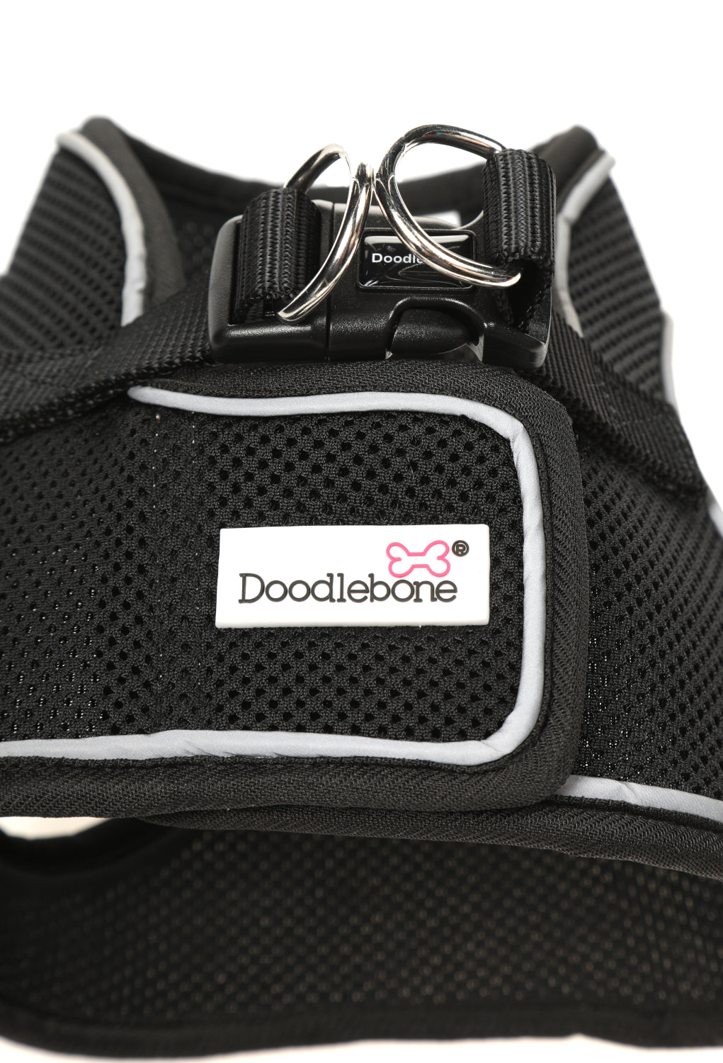 Doodlebone Originals Snappy Dog Harness Coal 7 Sizes