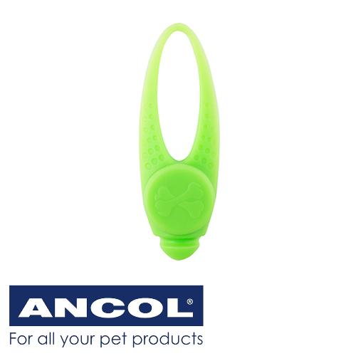 Ancol Dog Hi-Vis Safety Blinker Green