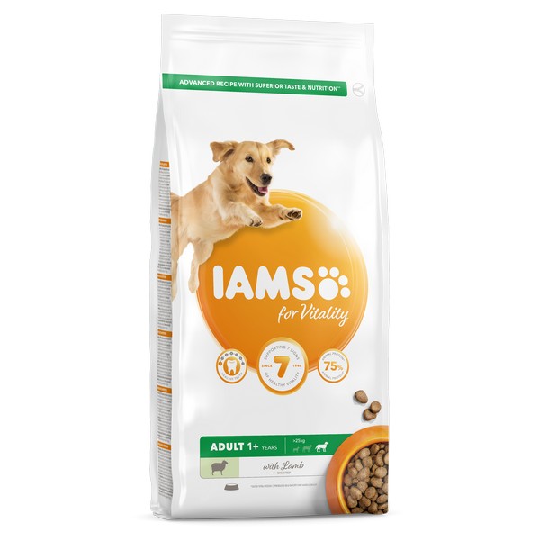 IAMS for Vitality Adult Large Breeds Lamb 2/12kg