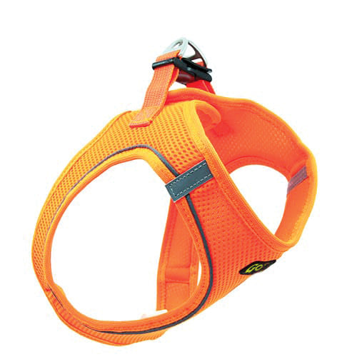 Go WALK Dog Airmesh Harnesses Orange 5 Sizes
