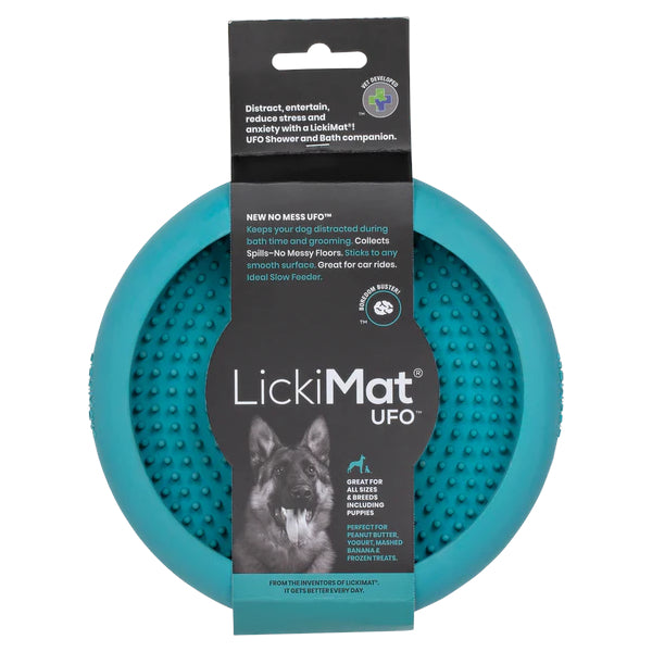LickiMat Dog Lick Mats Slow Feeders UFO Bowl 4 Colours