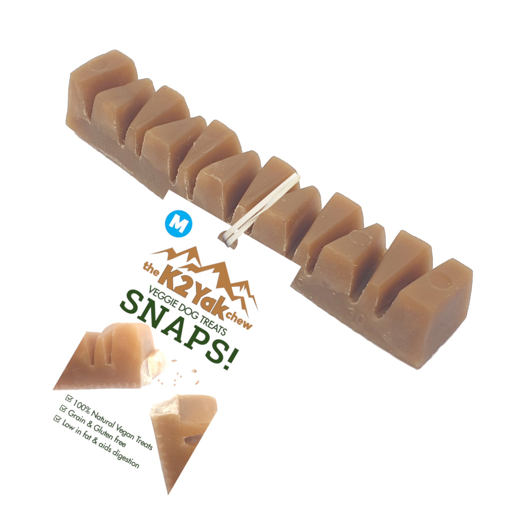 K2 SNAPS! Dog Vegan Training Treats Peanut Butter 2 Sizes