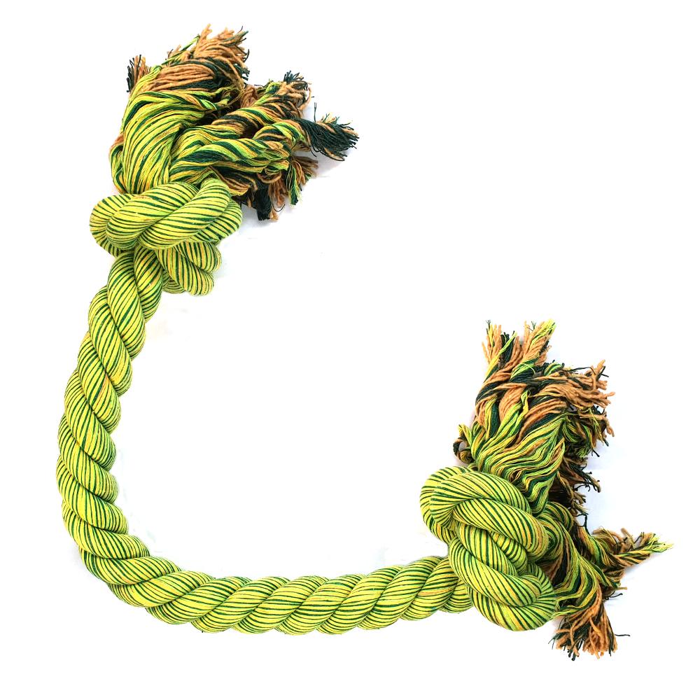 Nuts for Knots King Size Dog Tug Rope Toy Green 2 Sizes