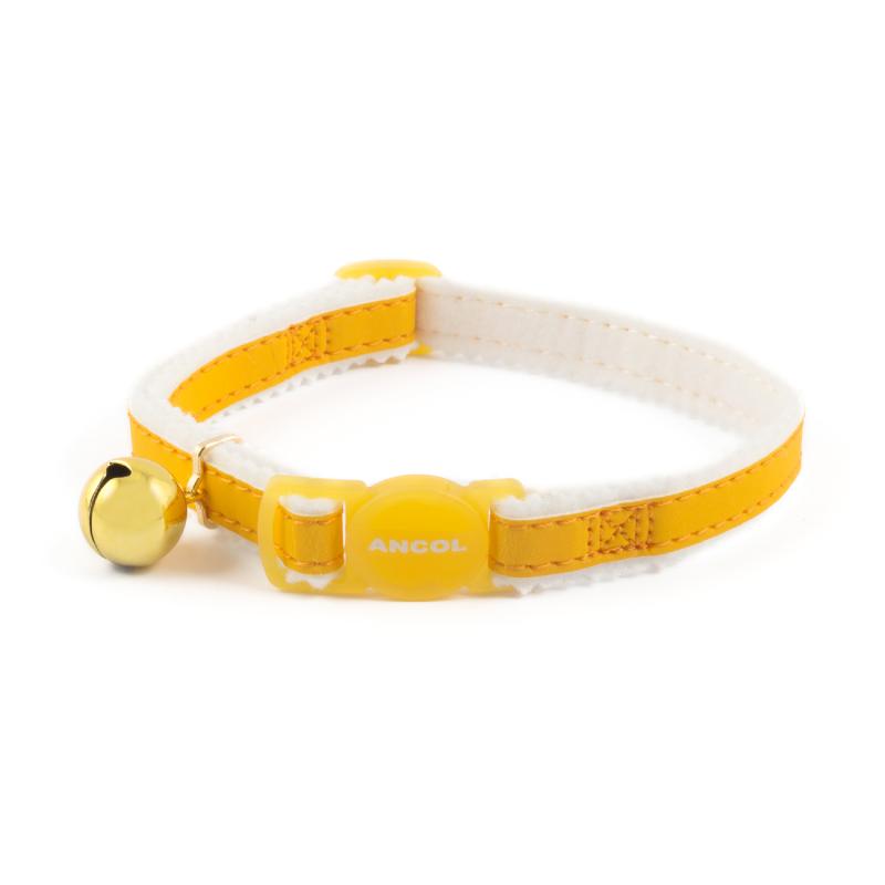 Cat Collar Ancol Reflective Safety Buckle Orange