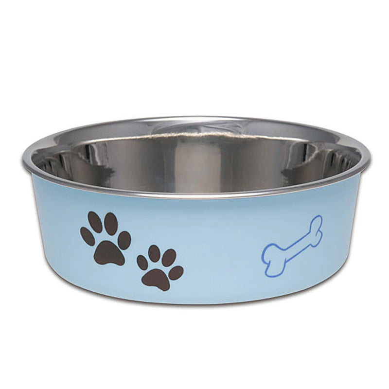 Loving Pets Dog Bowls Bella Murano Blue 4 Sizes
