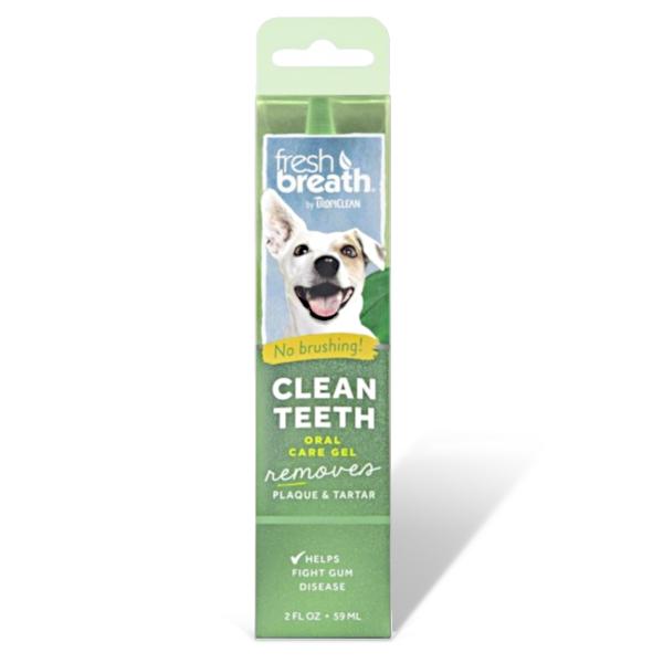 Tropiclean Fresh Breath Oral Dental Care Gel for Dogs 59ml