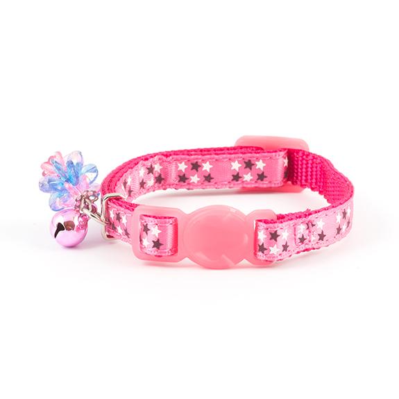 Ancol Kitten & Small Cat Collar Stars Pink