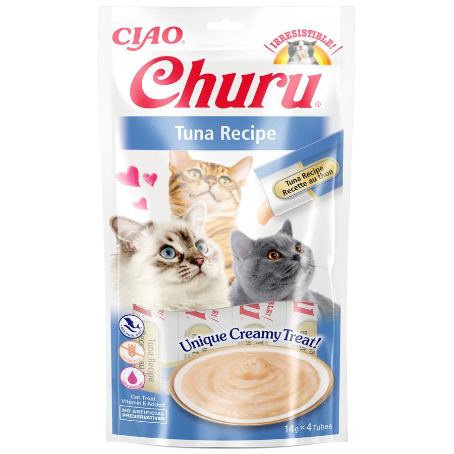 Churu Puree Cat Treats Tuna 4x14g