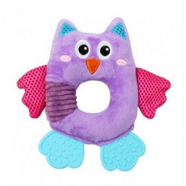 Pawise Vivid Life Plush Small Dog & Puppy Toy Hollow Owl