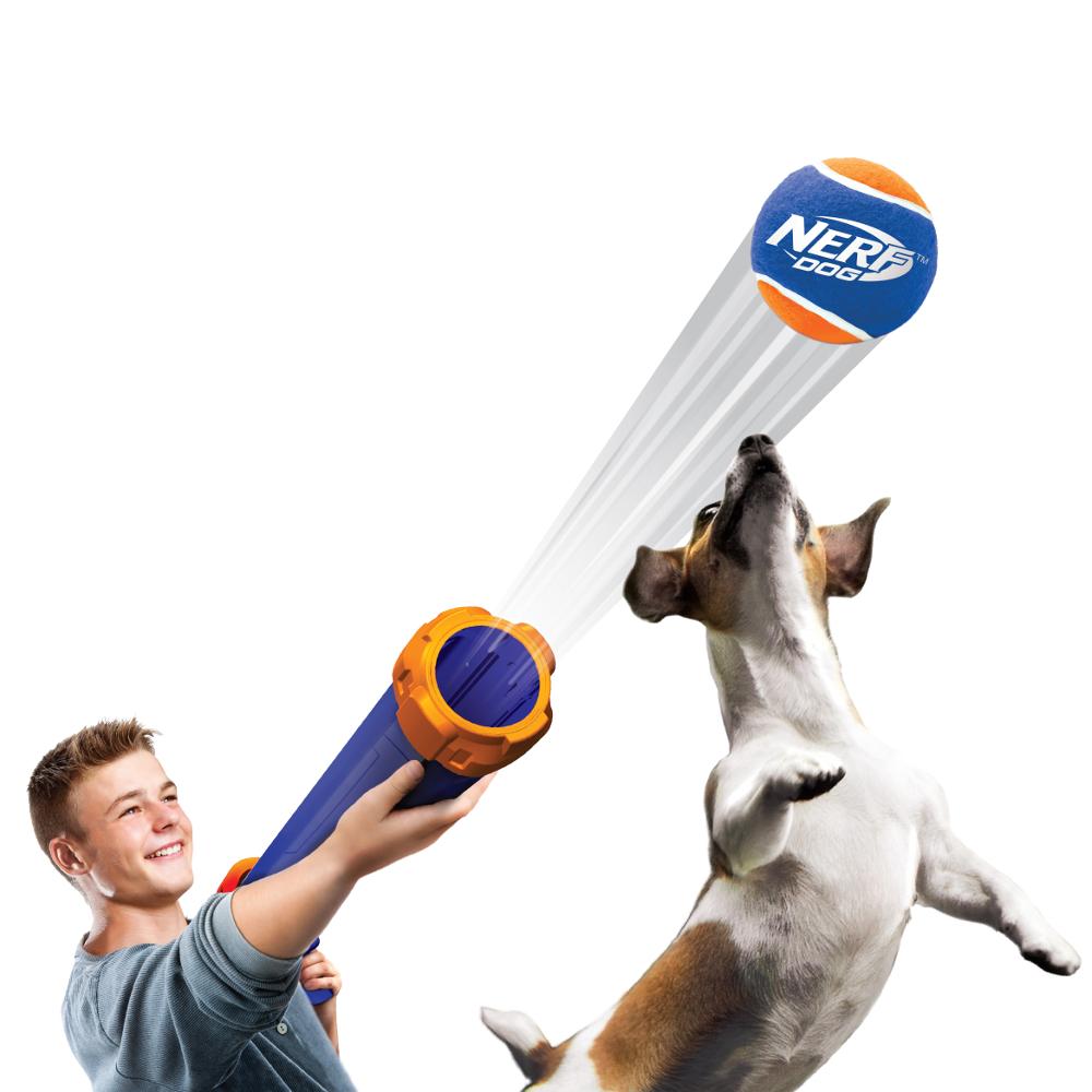 Nerf Dog Medium Tennis 2.5" Ball Blaster