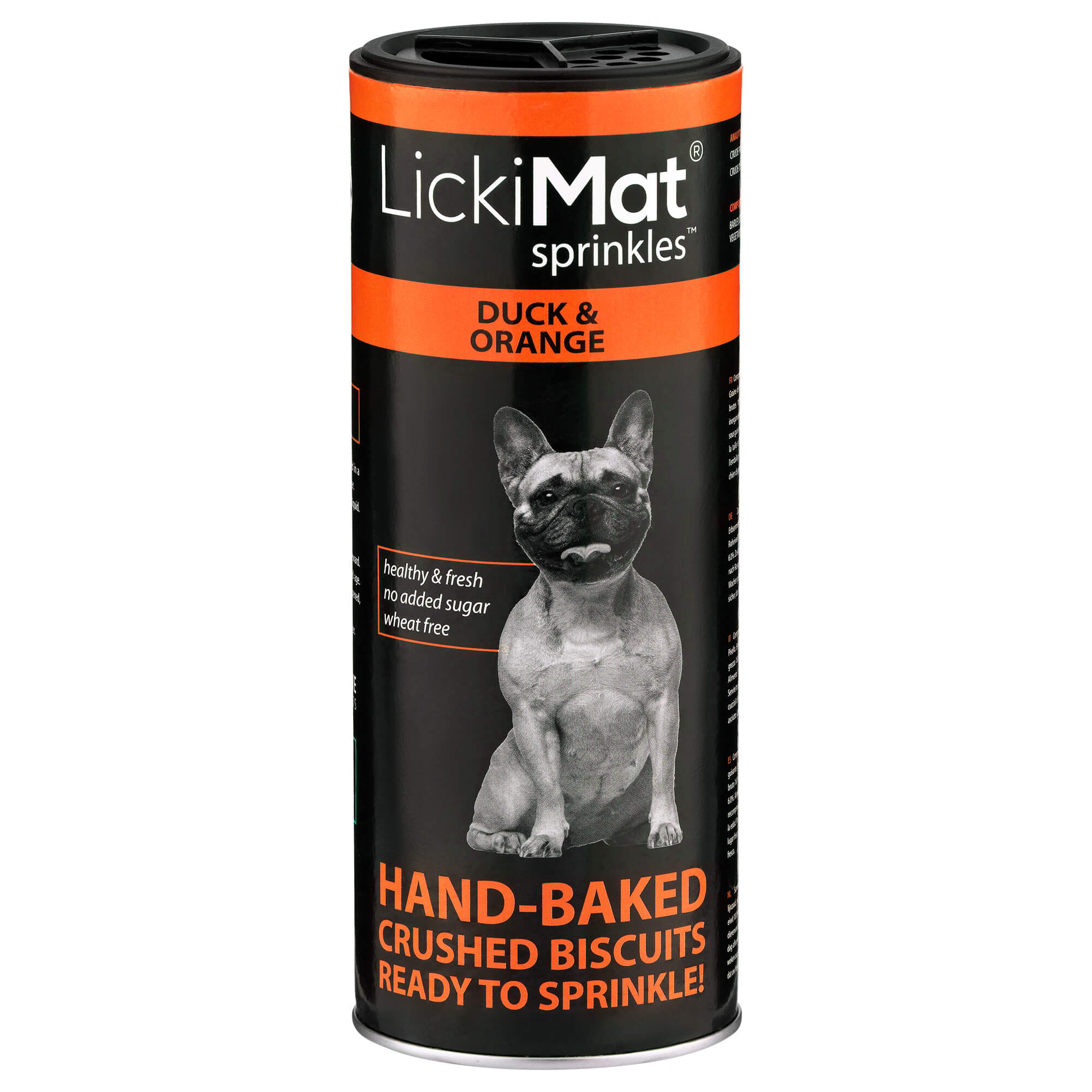 LickiMat Sprinkles Dog Duck & Orange 150g