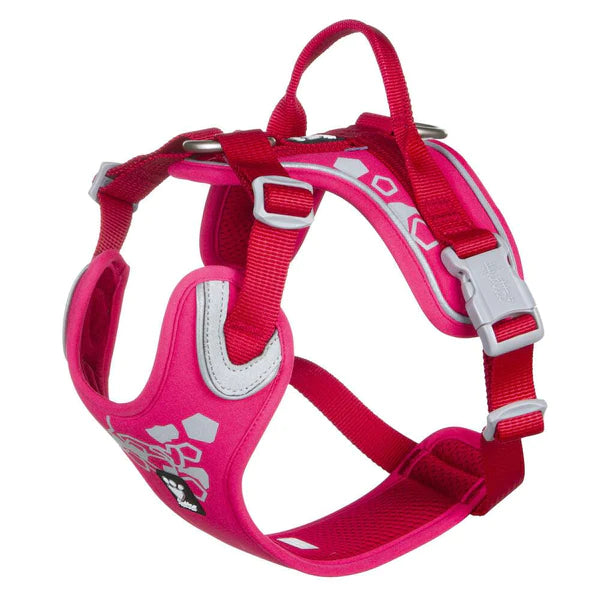 Hurtta Weekend Warrior Dog Harnesses Ruby Pink 5 Sizes
