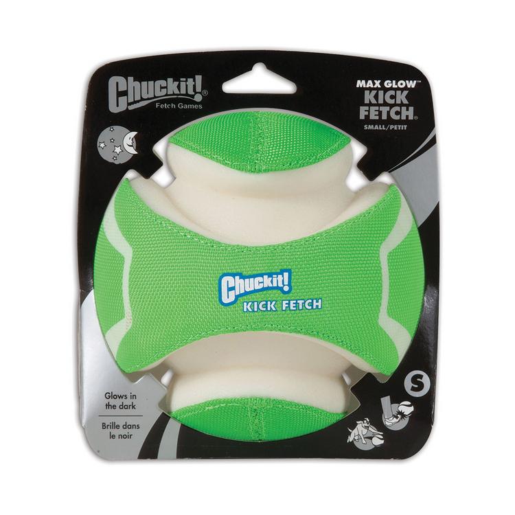 Chuckit Max Glow Kick Fetch Ball 2 Sizes